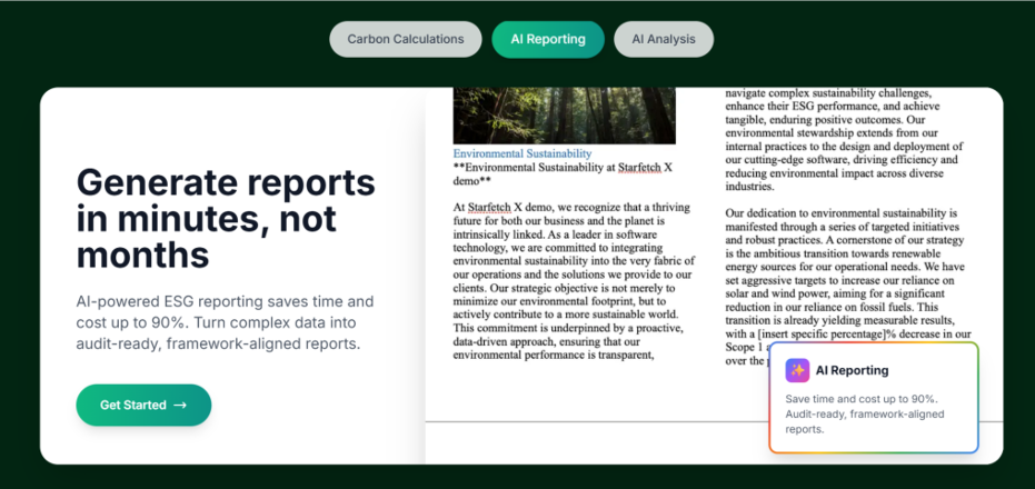 AI-Powered Pre-Audit ESG Reporting